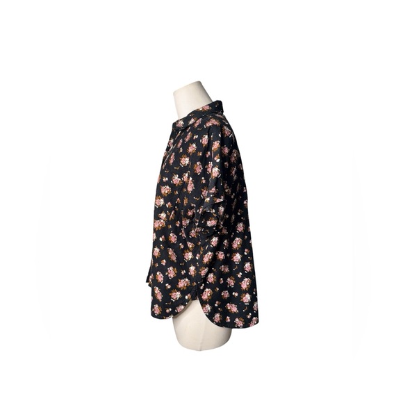 MADEWELL - Corduroy Daily Shirt in Homestead Bouquet - Size S - Picture 4 of 7